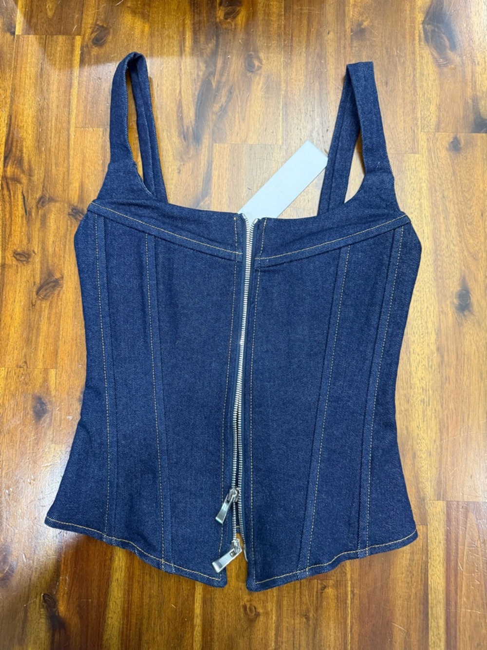 Rainy Denim Corset - Picture 3 of 3